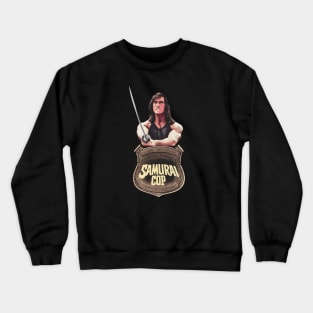 Samurai Cop Crewneck Sweatshirt